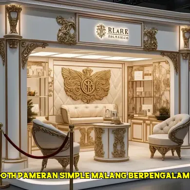 booth pameran simple malang berpengalaman